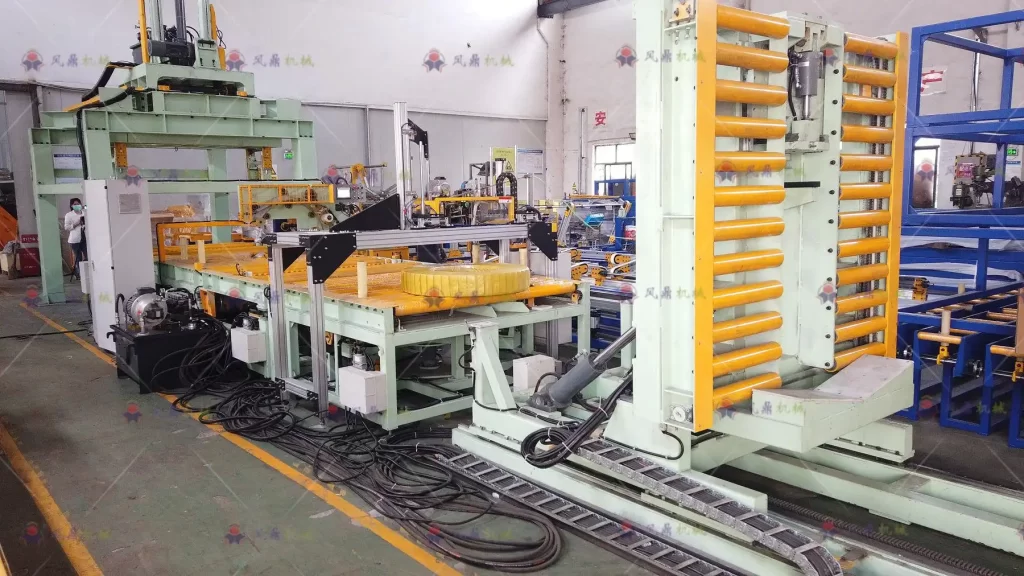 coil packing line