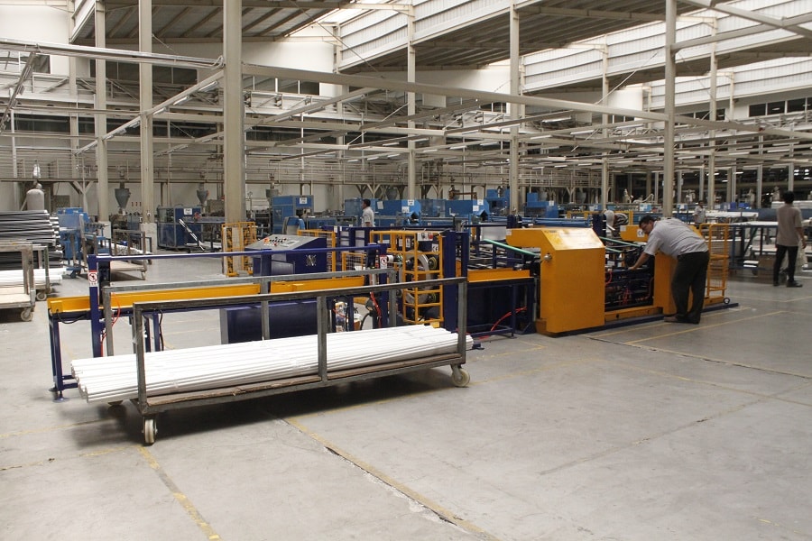 coil packing line